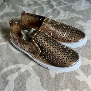Metallic Qupid Sneakers